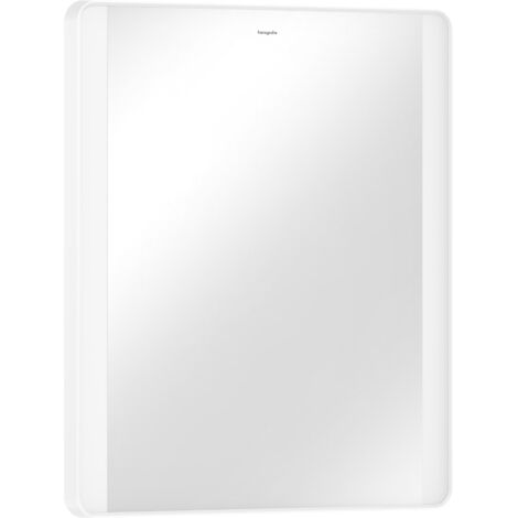 Hansgrohe Xarita Lite Q - Espejo con iluminación LED, 70x60 cm, blanco mate 54962700 (1/5)