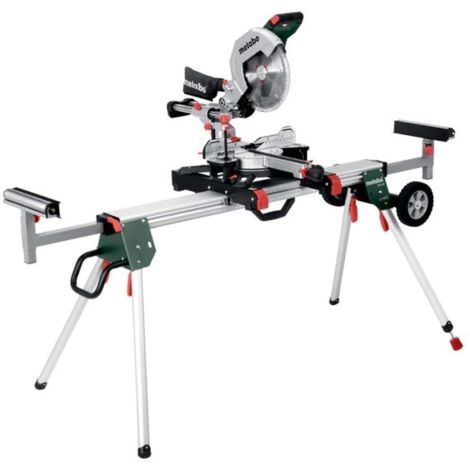 Metabo Herramientas - Sierra de inglete de mesa 305 mm, con recorrido, 1600 W 691216000 (1/5)