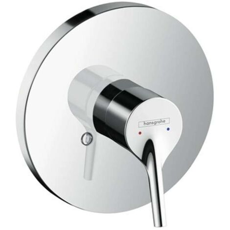 Grifo de ducha monomando empotrado cromo Hansgrohe Talis S (1/2)