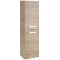 Aqualine Vega - Armario alto, 40x150x31 cm, roble VG960