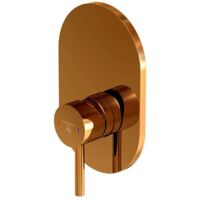 Steinberg 100 - Grifo empotrado de ducha, oro rosa 100 2243 3 RG
