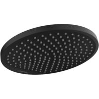 Hansgrohe Crometta - Rociador de ducha S 24 cm, EcoSmart, negro mate 26724670