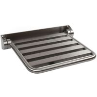 Reming Productos de acero inoxidable - Asiento plegable, acero inoxidable cepillado ALT7