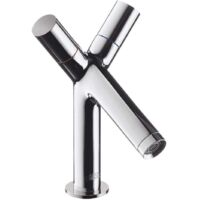 Axor Starck - Bimando de lavabo con desagüe, cromo 10030000