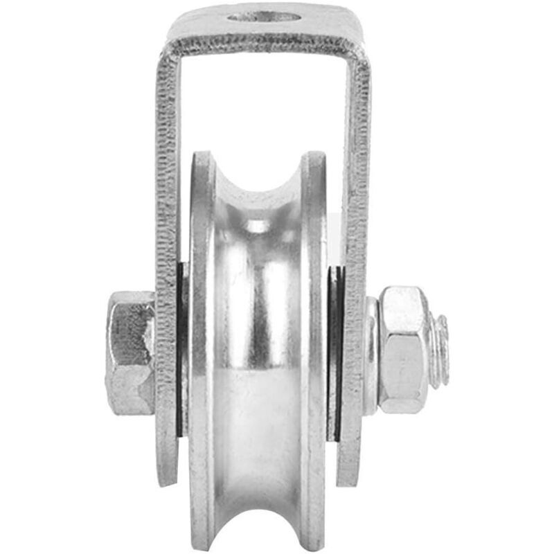 Pulley Pulley, 300 Kg Load Bearing Pulley, Steel Cable, Stainless Steel Block, Single Pulley Swivel Pulley Block For Wire Rope