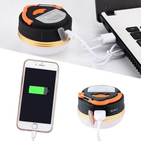 Pack Camping Light Lantern Led Waterproof Usb Rechargeable Lamp 3 Modes Power Bank Tent Lights For Outdoor Camping Hiking Emergency