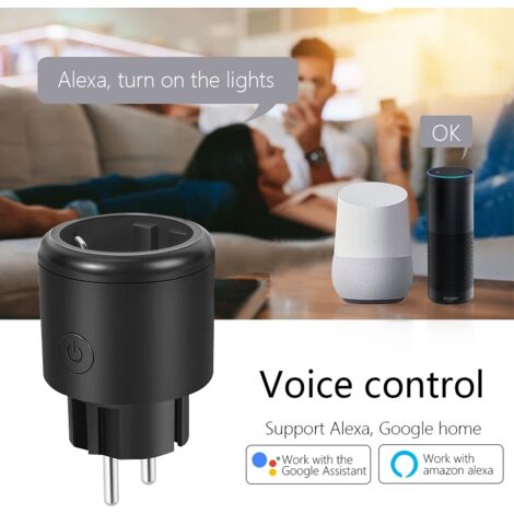 Smart plug 16A / eu wifi Smart socket + power monitor timing function toua smartlife app works with Alexia Google Home Yandex Alice
