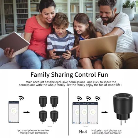 Smart plug 16A / eu wifi Smart socket + power monitor timing function toua smartlife app works with Alexia Google Home Yandex Alice