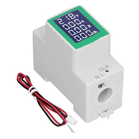 PZEM-008 AC50-300V/100A LCD Screen Digital Display Multifunctional Table Guide Voltage Tester Ammeter Voltmeter with Backlight (1/5)