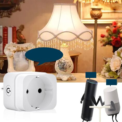 Zigbee 3.0 Smart Plug Compatible with Alexa and Home Assistant Smartphone APP Control for iOS and Android for Office and Home, Android with Timer Function Anywhere Anytime, 10A
