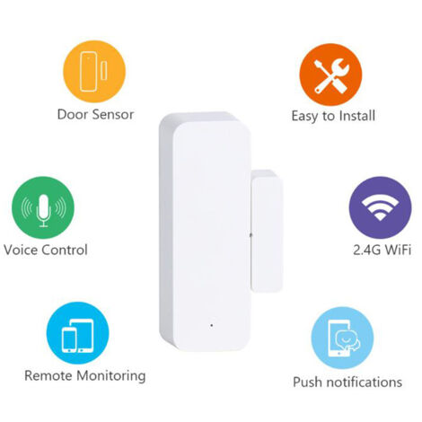 Tuya WIFI Door and Window Sensor Magnetic Door Smart Home Remote Home ...