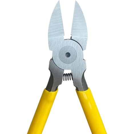 Side cutters, side cutters, length 190 mm, diagonal cutters, side cutters, flat cutters, for models, DIY and electronics.