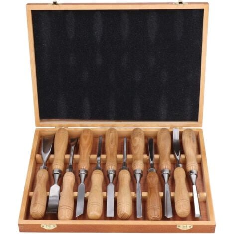 12 Pcs Wood Carving Chisels Set, Professional Wood Carving Tool Set ...