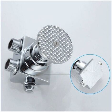 Modern Foot Link Faucet, Foot Pedal Food Factory Wash Basin Taps ...