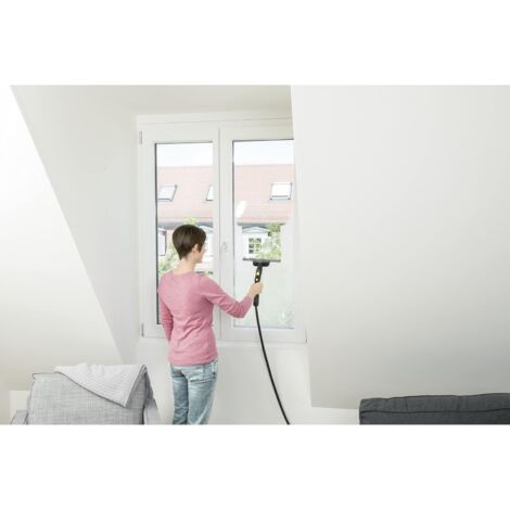 Steam squeegee for windows accessory for steam cleaners