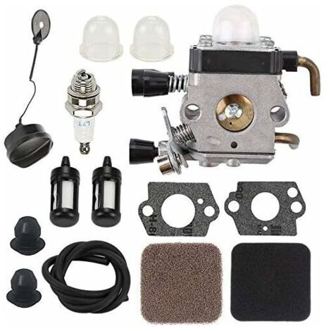 Carburetor Gasket Air Filter Replacement Kit Fits Stihl FS75 FS80 FS85 HS80 KM80 KM85 (1/5)