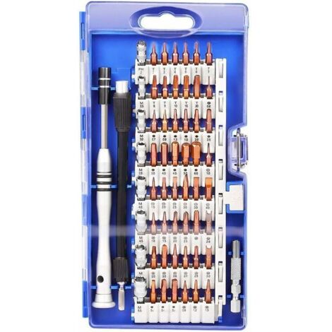 Precision Screwdriver Set 60 in 1 Magnetic Precision Screwdriver Set, Screwdriver Repair Tools for Laptop, Computer, Glasses, Laptop, Device (1/5)