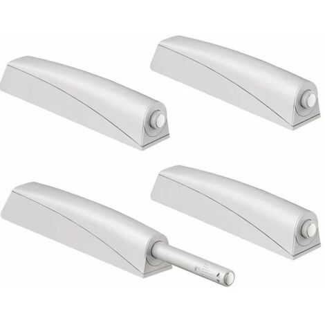 Jiayi 4 Pcs Push to Open Magnetic Cabinet Catches Magnetic Latches Push Open Cupboard Push Catches Magnetic Closures for Cabinet Push to Open System Drawer Damper (1/5)