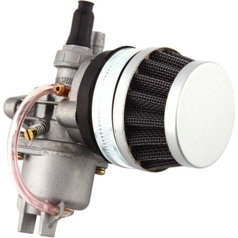 Carburetor, with air filter and fuel filter, for mini moto / ATV / ATV, 47cc 49cc engine (1/5)