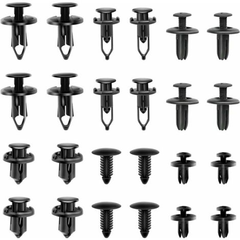 190 Pieces Car Clips, Car Plastic Clip Rivet Automotive Repair, Plastic Rivets Fasteners, Universal Plastic Clip Rivet Fastener Auto Door Trim Panels (1/5)