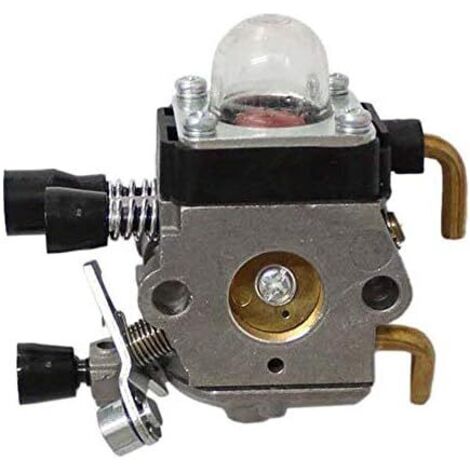 Carburetor Compatible with Stihl FS55 FC55 FS45 Compatible with Zama C1Q-S71 C1Q-S97 A C1Q-S143 C1Q-S153 C1Q-S186 C1Q-S186 A CIQ S186B 41401200619 400 120 0619 B (1/2)