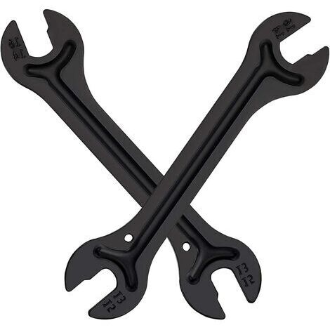 2Pcs Open End Wrench Double End Wrenches Steel Flat Wrench Cone Wrench Hub Removal Tool for Bicycle 13/14/15/16mm (1/5)