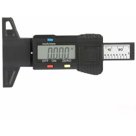 11.5×6.5×2cm Digital Tread Depth Gauge, Tire Thread Tester Gauge with LCD Display for Cars, Trucks, Vans (1/5)