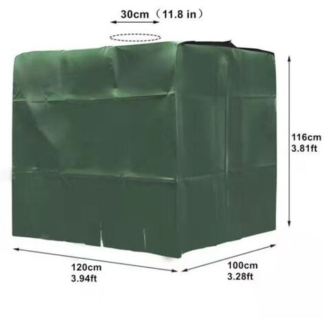 Green UV Protective Cover for 1000 Litre Water Tank Y24972