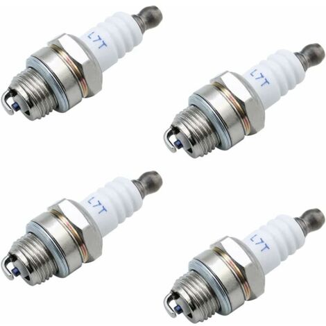 Spark Plug L7T Chainsaw Lawn Mower Small Engine Accessory Parts, Brush Cutter Accessory, Pack of 10, (1/5)