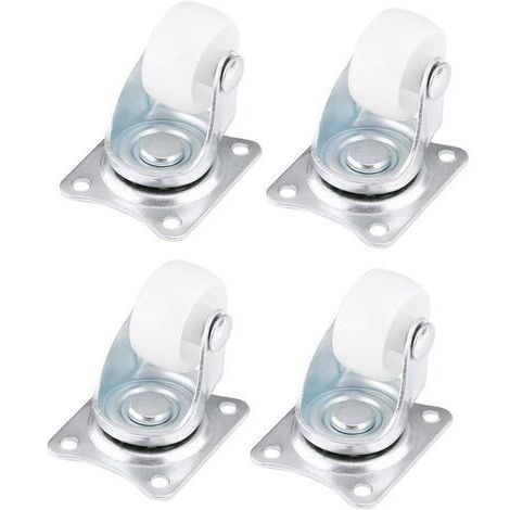 Pieces 25mm Swivel Casters, Transport Casters, Heavy Duty Caster, Furniture and Appliance Casters (1/5)
