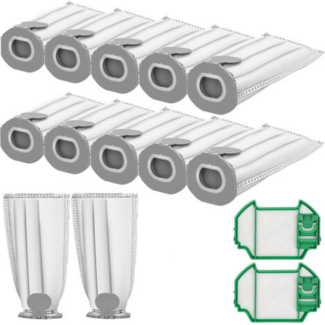 Compatible Bag Kit for Kobold VK7S VK7 FP7S FP7-12 Microfiber Vacuum Cleaner Bags + 2 Motor Filters (1/5)