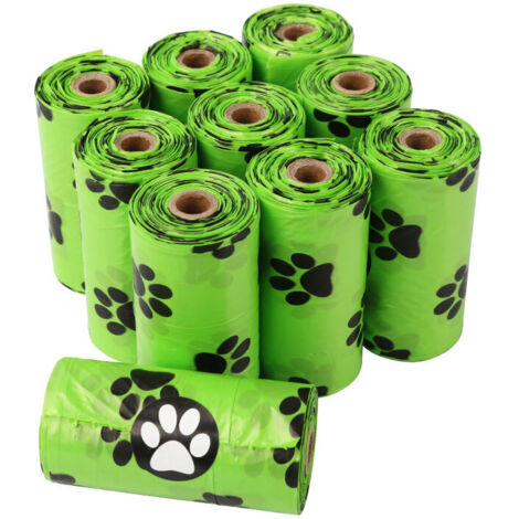 Dog Poop Bags, Dog Waste Bags, 10 Rolls, With 1 Dispenser, Dog Poop Bags, Leak-Proof & Odorless