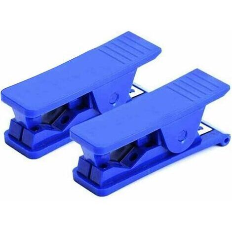 2Pcs Pipe Cutter,Cut Up To 16mm 3/4 Inch Economical Plastic Tube Cutter Soft Silicone Rubber PVC PU Nylon Plastic Pipe Tube Cutter Tool Cutting Tool (1/5)