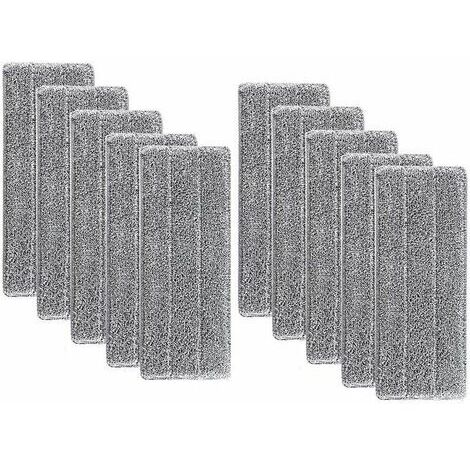 Super Absorbent Mop Head Refills - Washable Microfiber Household Mop Head Cleaning Pad Microfiber Washable Cleaning Mop (10pcs) (1/5)