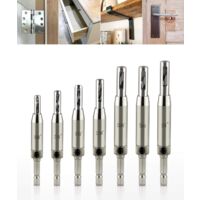 Pcs Self Centering Click Change Wood Door Hinge Drill Bit Set