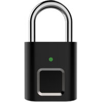 Fingerprint Padlock for Smart Keyless Fingerprint Padlock Zinc Alloy for Smart Keyless Fingerprint Padlock Waterproof Biometric Padlock to Prevent theft