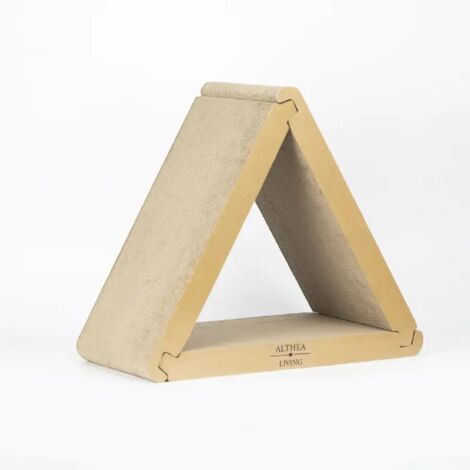 Althea Living - Rascador de cartón para gatos Balandra, plegable, 6 superficies de rascado (1/5)