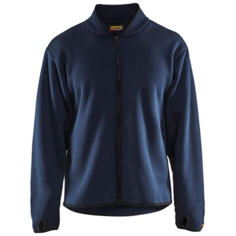 BLAKLADER Veste Hardshell Haute-visibilité Femme Jaune/Marine | Mister Worker