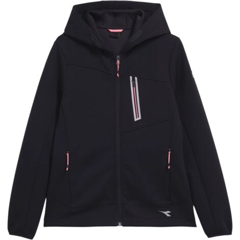 Sweat-shirt scuba à capuche DIADORA ABILITY ATHENA Noir M. (1/5)