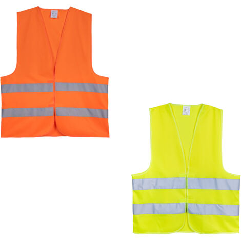 Gilet Haute Visibilité HV 2 ceintures Coverguard NEPPA Orange Fluo S - M. (1/5)