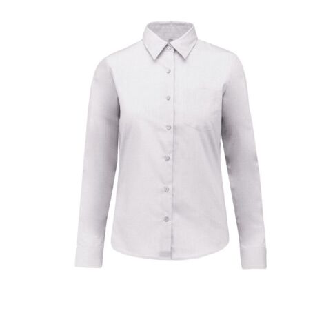 Maglia a maniche lunghe in misto seta, cotone e cashmere