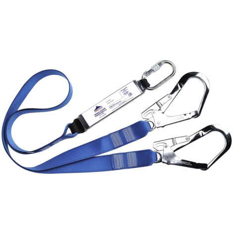 Longe Double Avec Amortisseur Dénergie -  Bleu Royal - Portwest