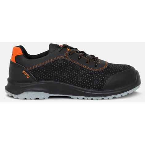 Chaussures de sécurité basses PARADE RIDE S1P SRC Noir / Orange 43. (1/5)