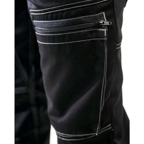 Pantalon de travail chauffeur Blaklader Polycoton Noir 52. (1/4)
