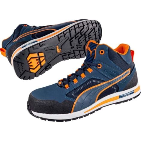 Baskets de sécurité montantes Puma Crosstwist S3 HRO SRC Marine 47
