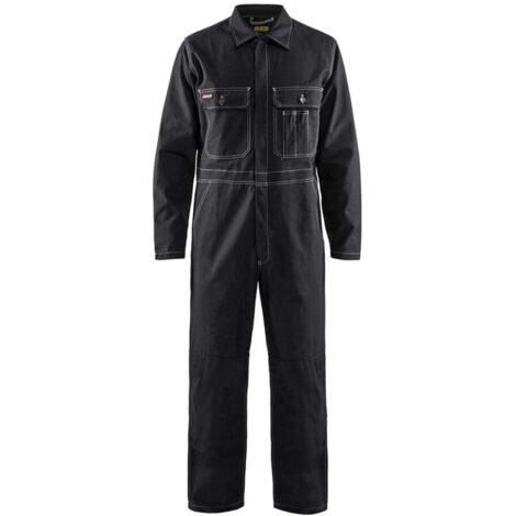 Combinaison de travail Blaklader Industrie 100% coton 370g Noir 40 (1/4)