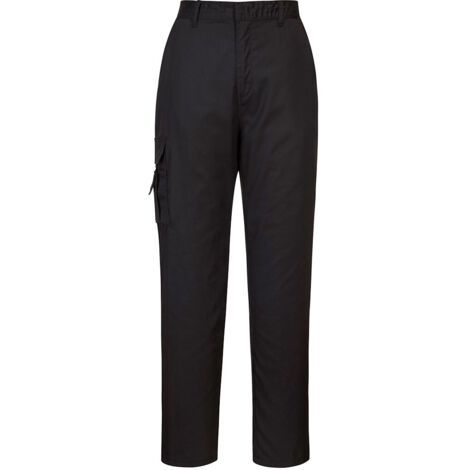 Pantalon Combat Femme  Couleur : Noir Taille Xl - Portwest (1/2)