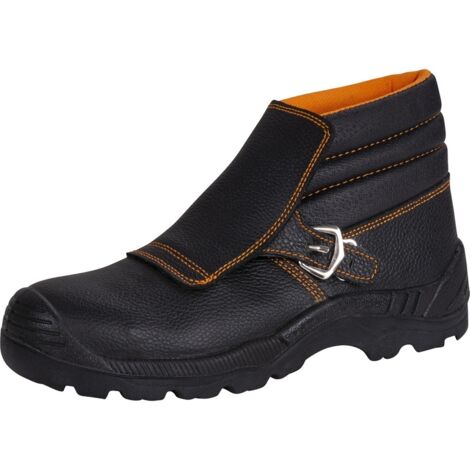 Chaussures de sécurité soudeur montantes S3 HRO Brodequin Soudeur Portwest Noir 41. (1/5)