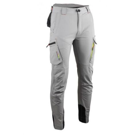 Pantalon Plasma 4Way stretch spécial été 155g gris clair T 52 - LMA - 1842