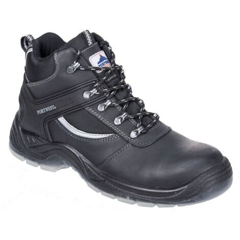 Chaussures de sécurité montantes Portwest Brodequin Mustang Steelite S3 Noir 42. (1/2)